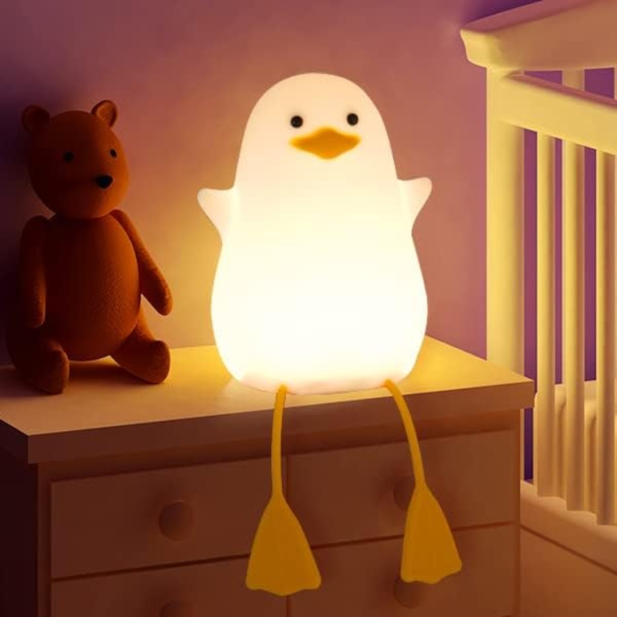 Seagull Serenity Glow - The Soothing Silicone Night Light-the lalezar