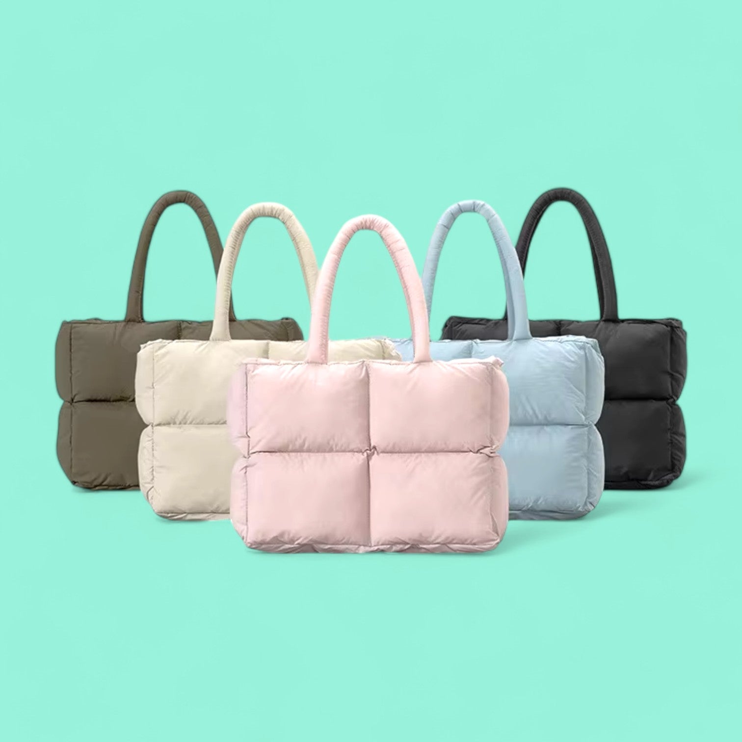 CloudTote all colors Puffer Quilted Winter Bag