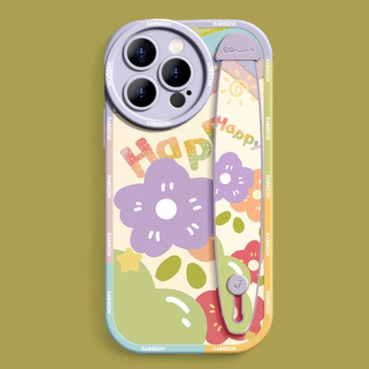 Bloom & Bliss Grip & Stand Phone Cases - Lilac Series-the lalezar