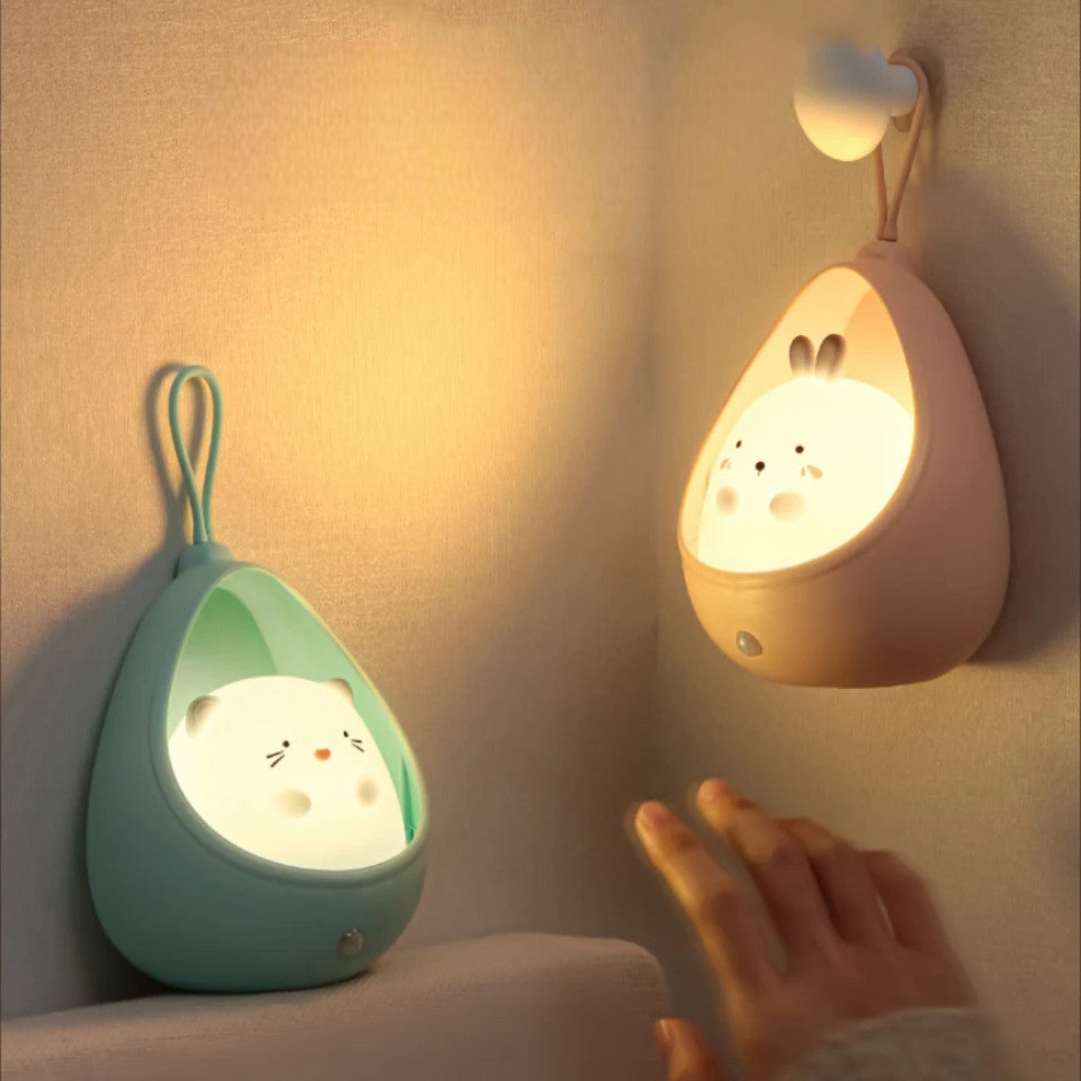 PetPals SensorBeam - The Hanging Night Light Duo-the lalezar