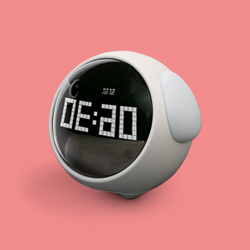 Expressive Emoji Alarm Clock – Wake Up to Smiles & Smarts!-the lalezar