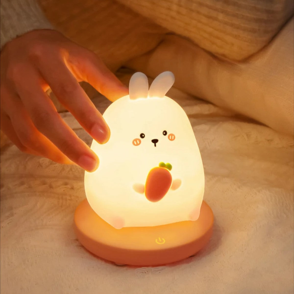 Bunny Brite Lumi-Cuddle - The Soft Glow Night Companion-the lalezar