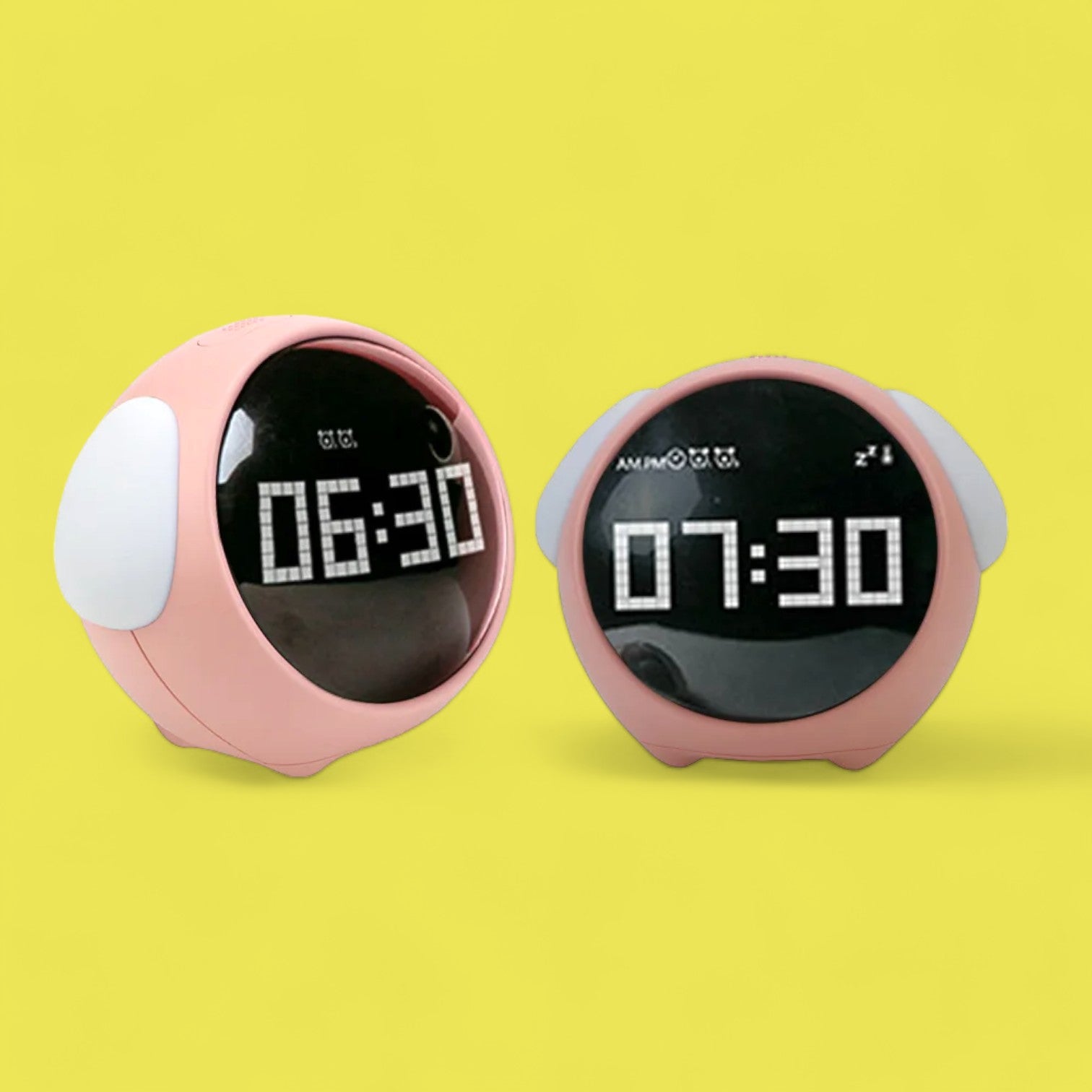 Expressive Emoji Alarm Clock – Wake Up to Smiles & Smarts!-the lalezar