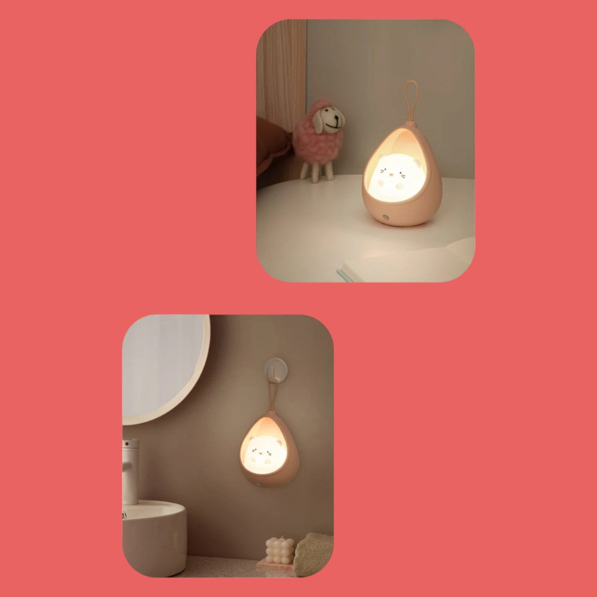 PetPals SensorBeam - The Hanging Night Light Duo-the lalezar