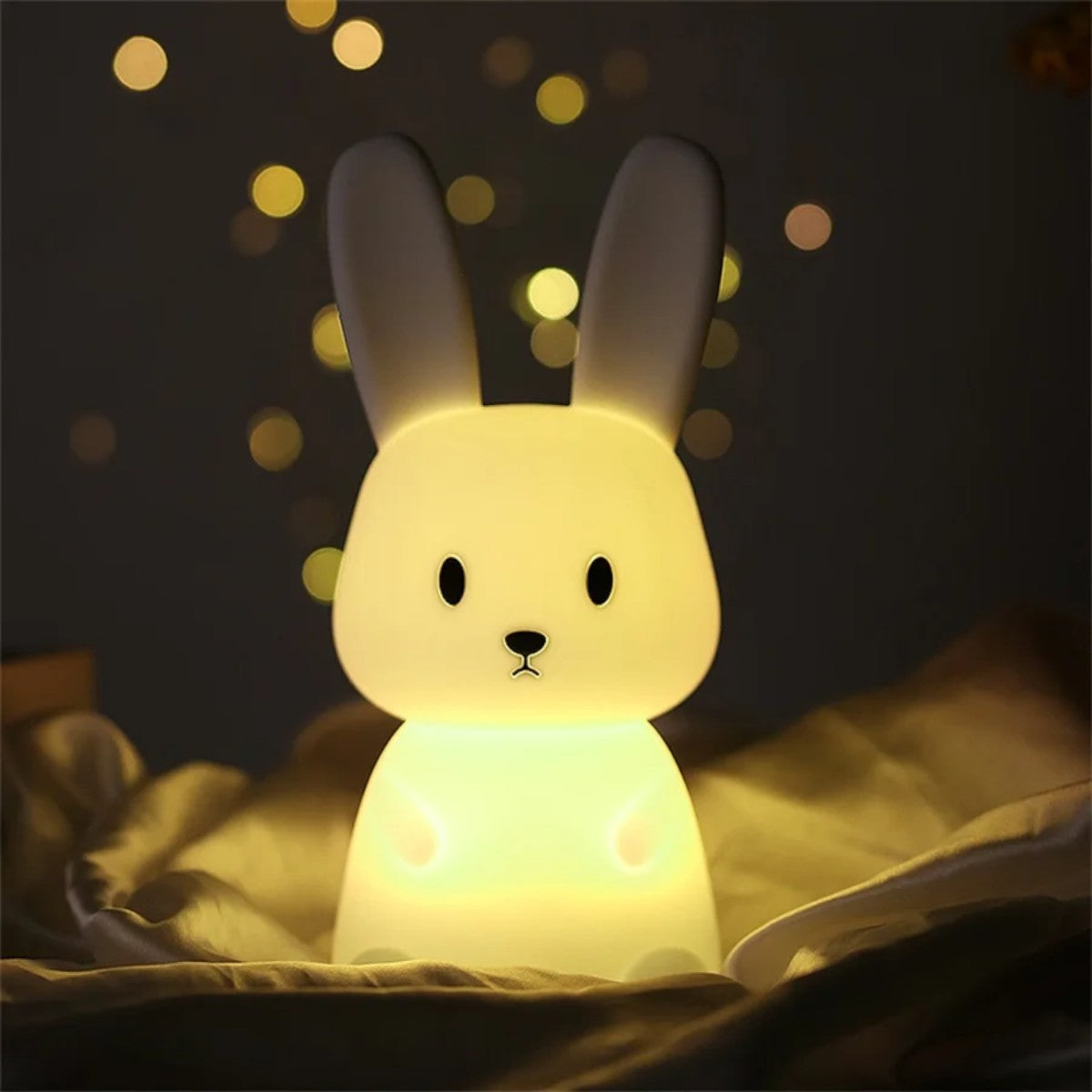 Lumin-Ears HopLight - The Colorful Bunny Night Lamp-the lalezar