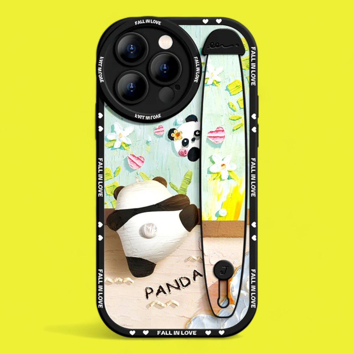 Panda Paradise Grip & Stand Case - I-the lalezar