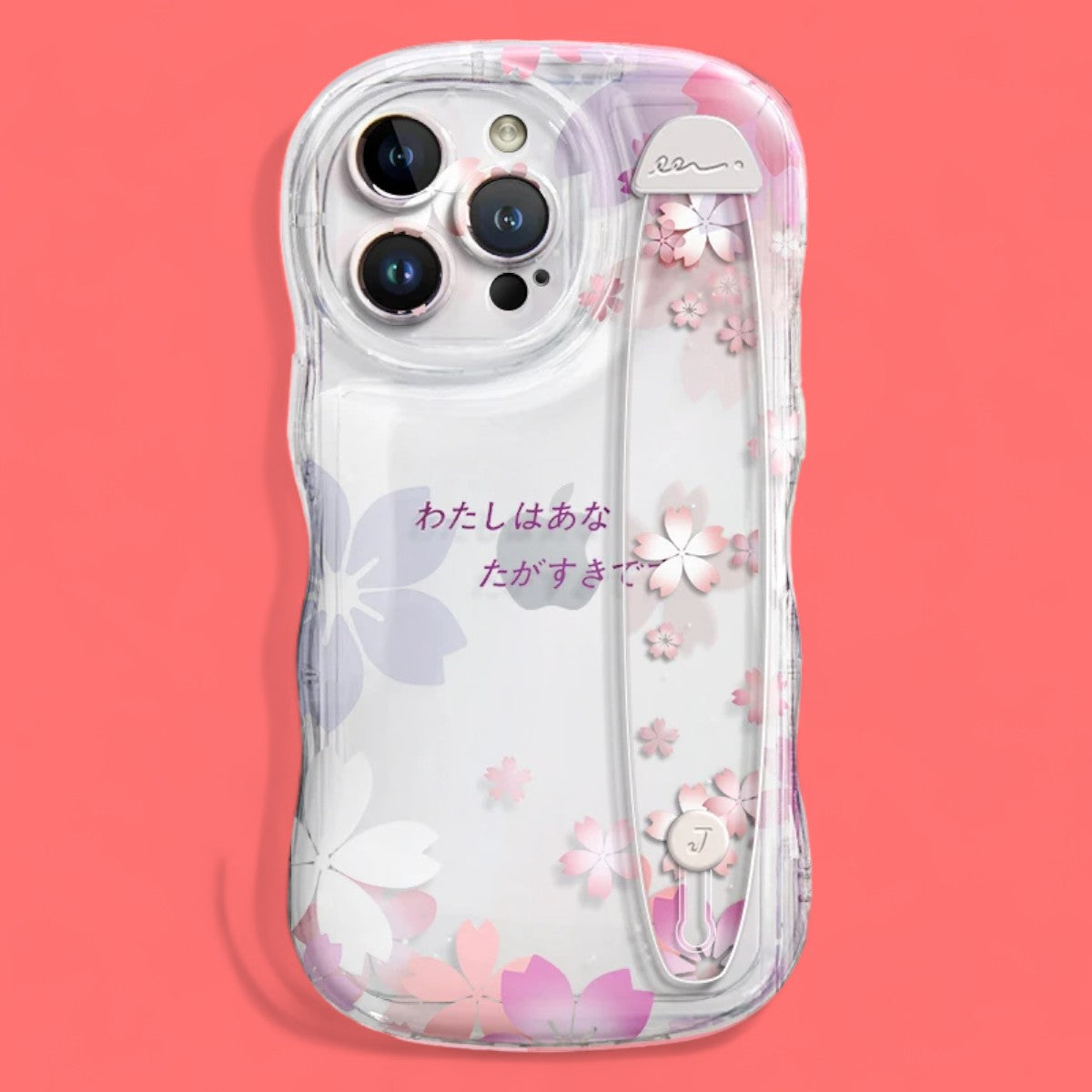 Chic Blossom Grip & Stand Case-the lalezar