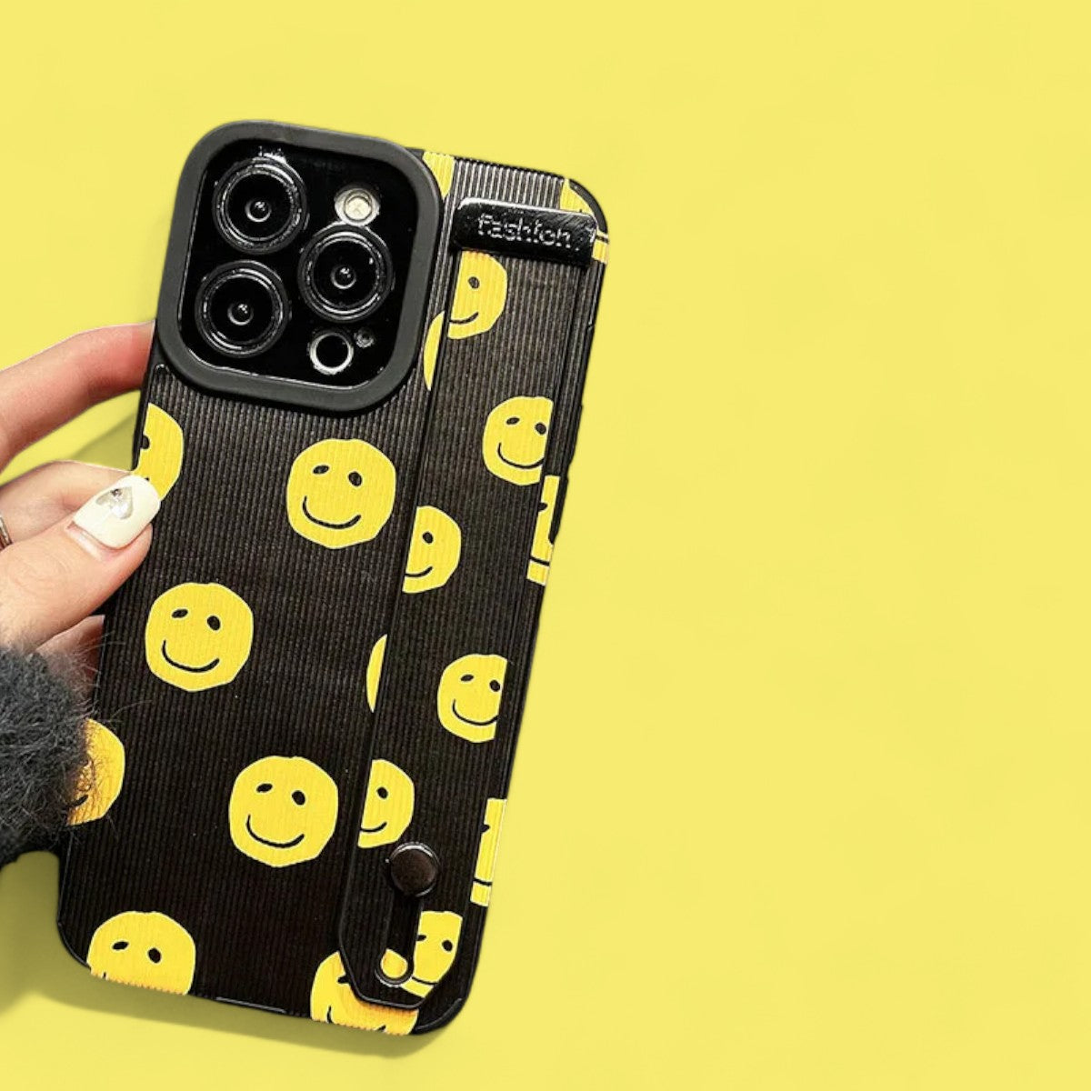 Joyful Vibes Grip & Stand Case-the lalezar