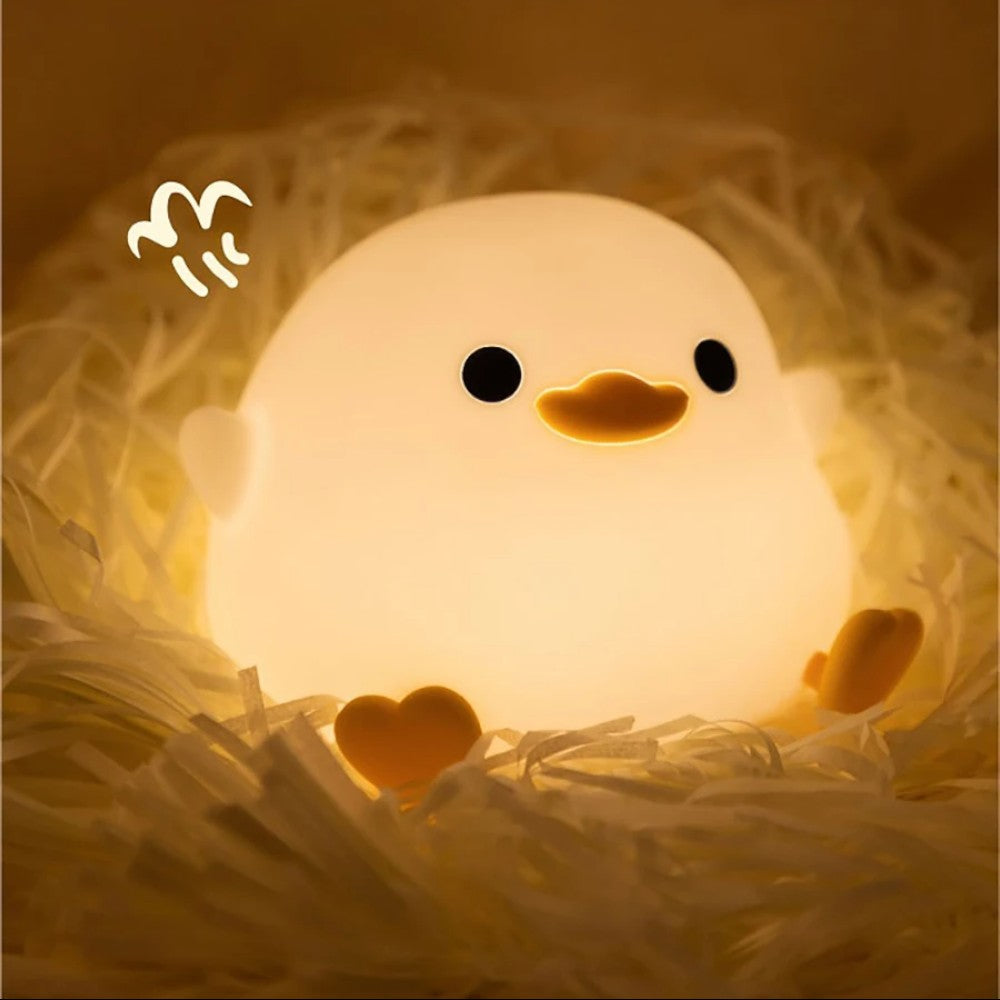 Lumina Quackles - The Cuddly Duck Night Lamp with Smart Timer-the lalezar