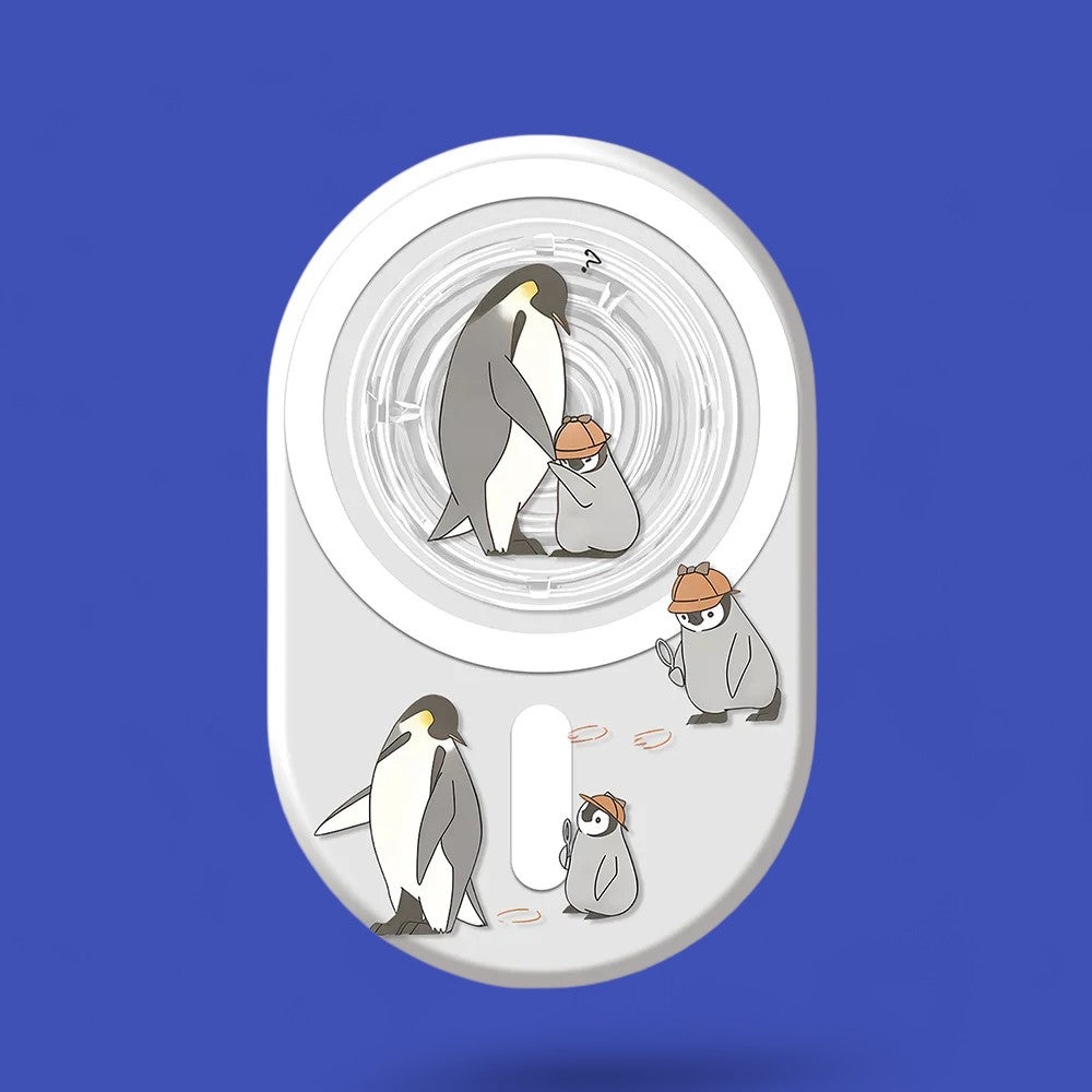 PenguinPal Magnetic Pop Socket – Snap-on Grip & Stand for MagSafe iPhones-the lalezar