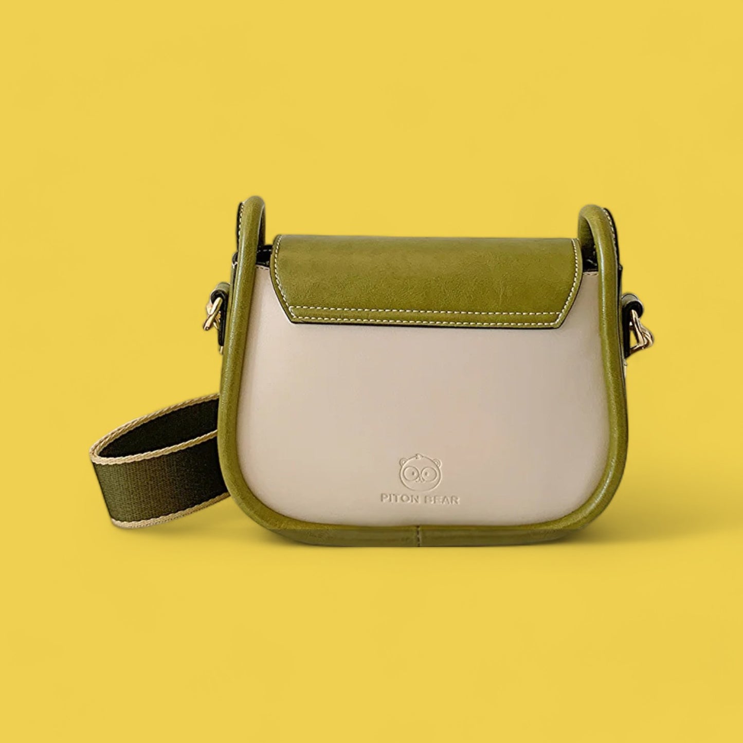 Vintage-Inspired Character Saddle Bag – Chic Small Crossbody with Playful Motif for 2024-the lalezar