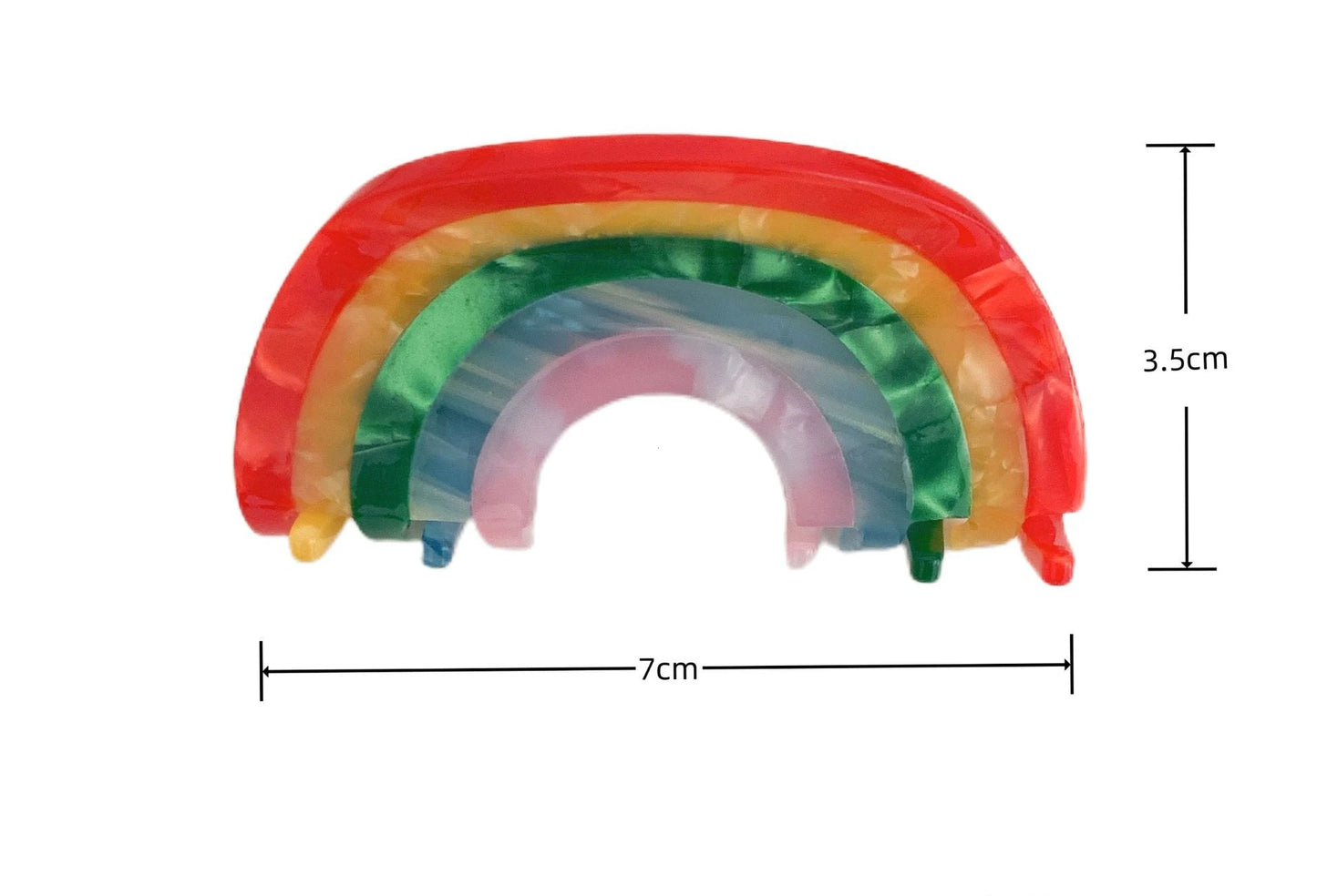 Radiant Rainbow Hair Accessories-the lalezar