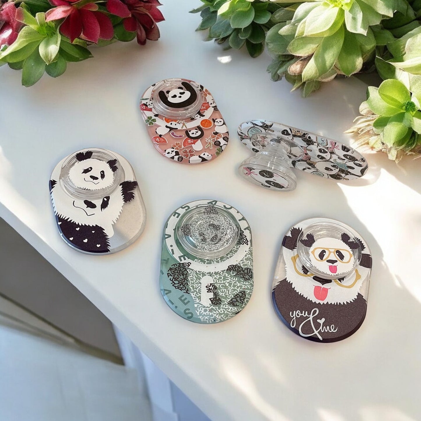 PandaPals Magnetic Phone Holder – Cute Panda Collection for iPhone-the lalezar