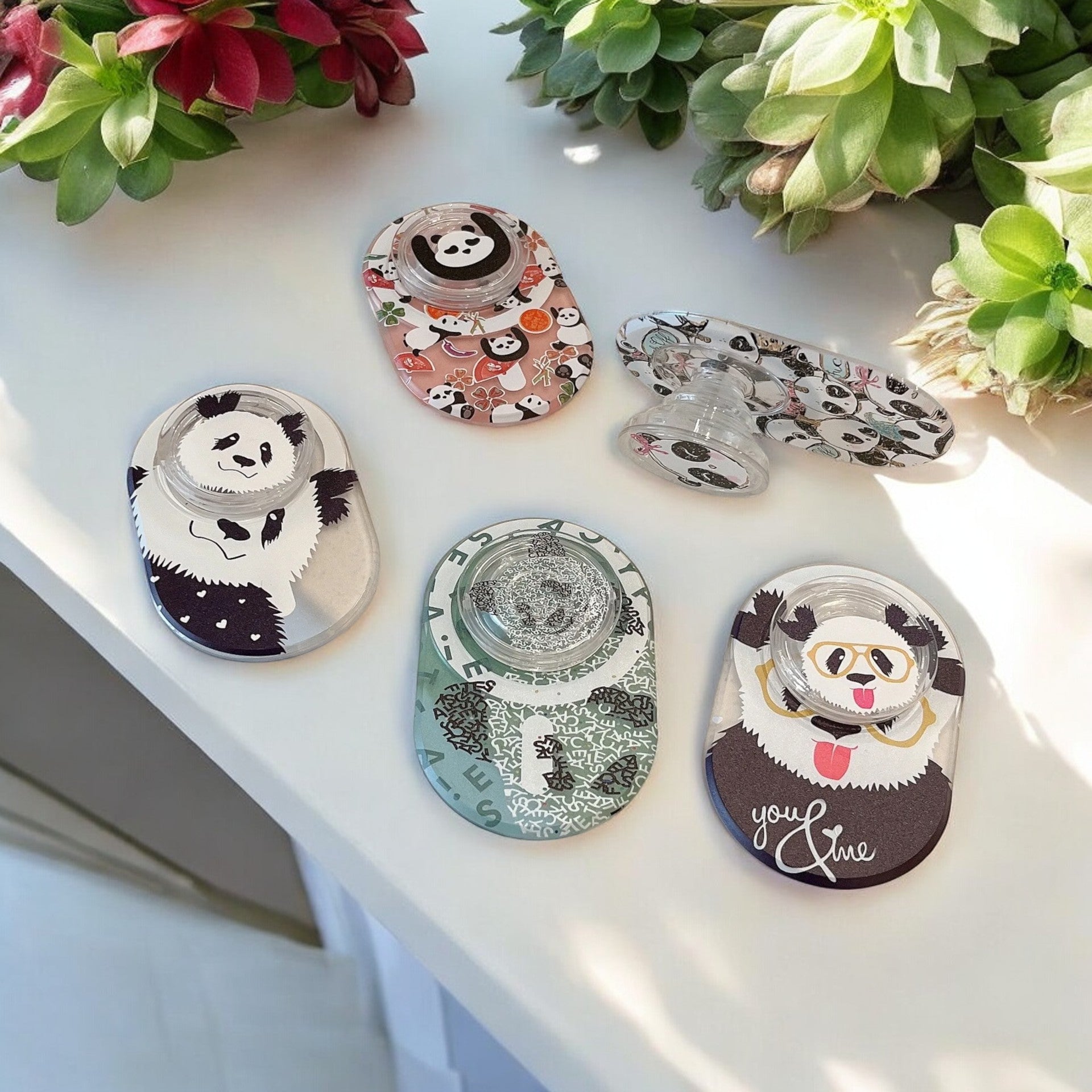 PandaPals Magnetic Phone Holder – Cute Panda Collection for iPhone-the lalezar