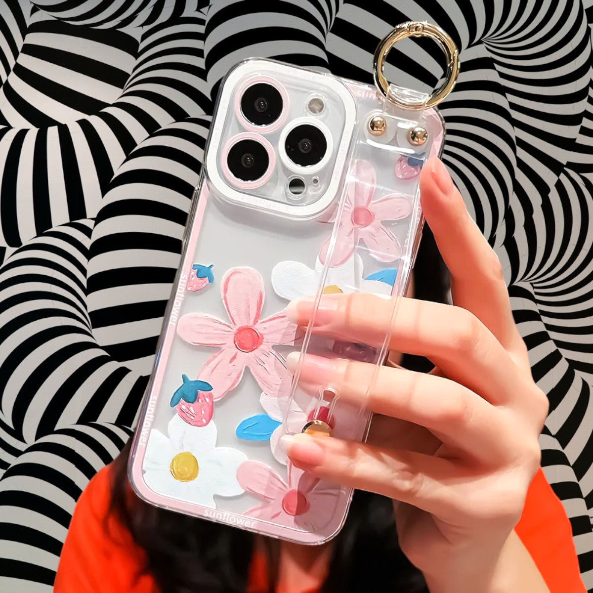 Blossom Grip & Stand Phone Cases-the lalezar