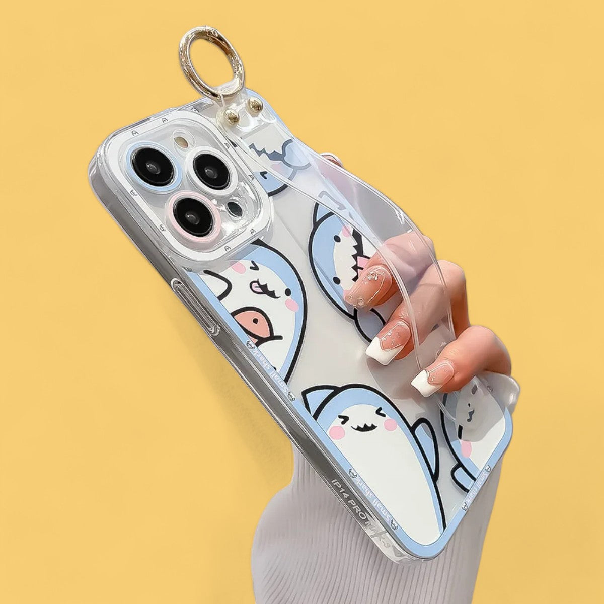 Charming Baby Sharks Grip & Stand Phone Cases-the lalezar