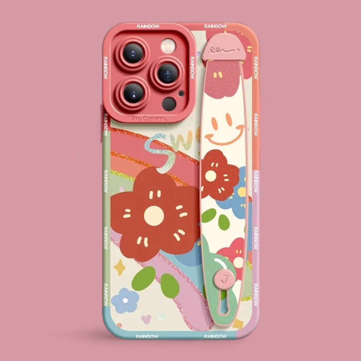 Bloom & Bliss Grip & Stand Phone Cases - Pink Series-the lalezar