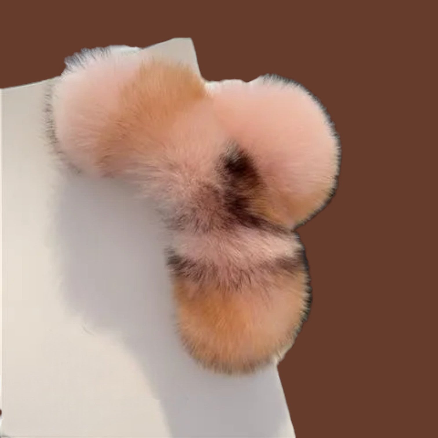 Plushy Lush Fuzz Hair Clips-the lalezar