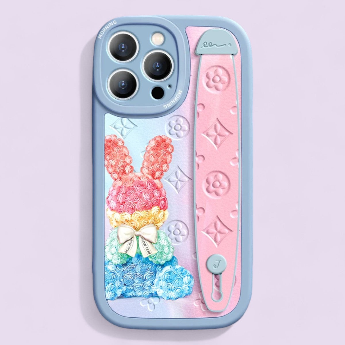 Springtime Bunny Grip & Stand Case - I-the lalezar