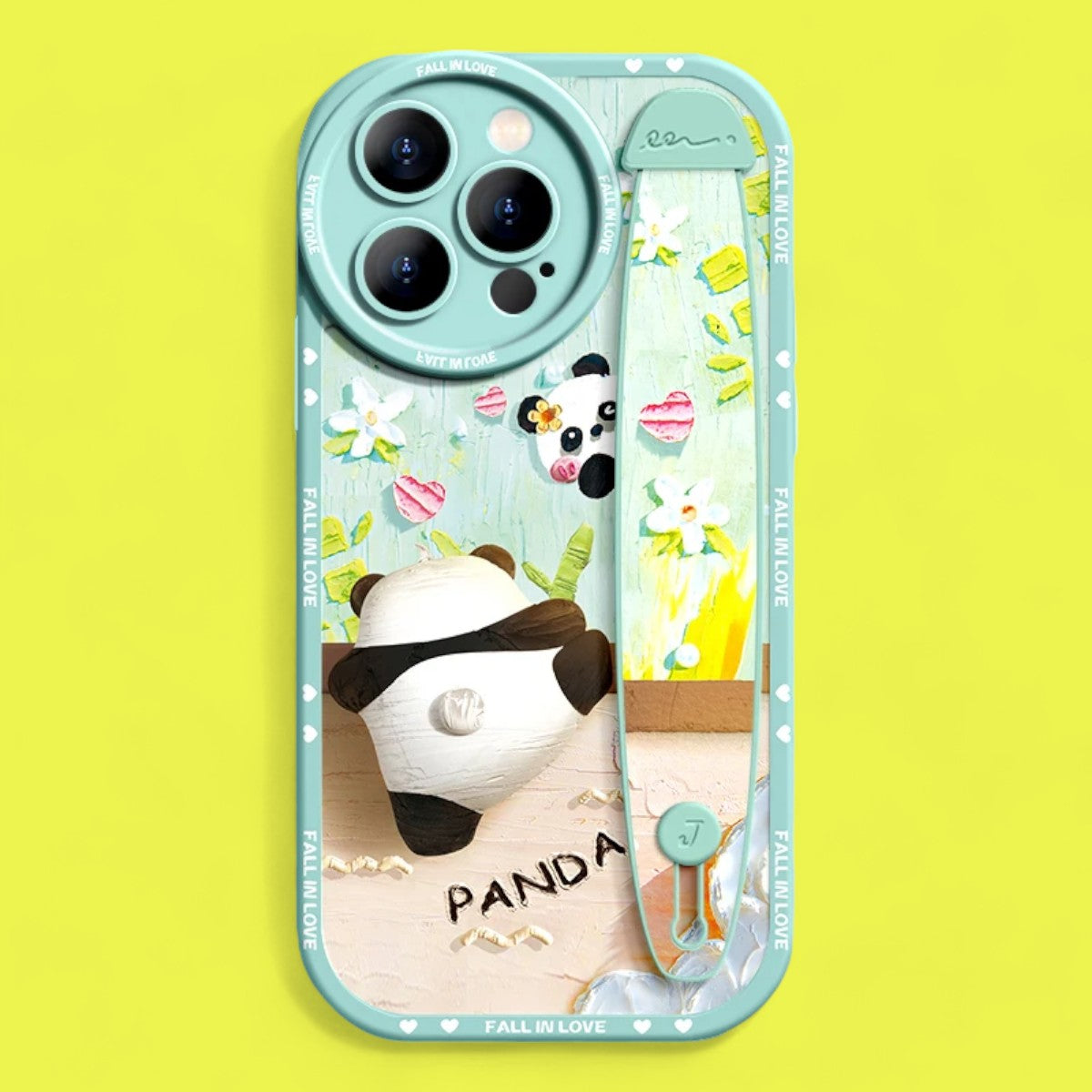 Panda Paradise Grip & Stand Case - II-the lalezar