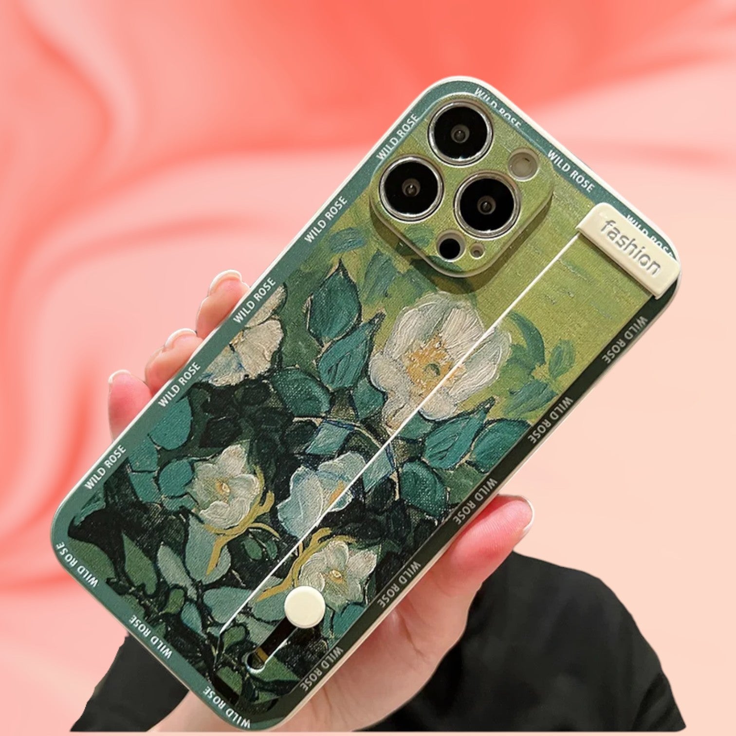 Ethereal Floral Elegance Grip & Stand Case-the lalezar