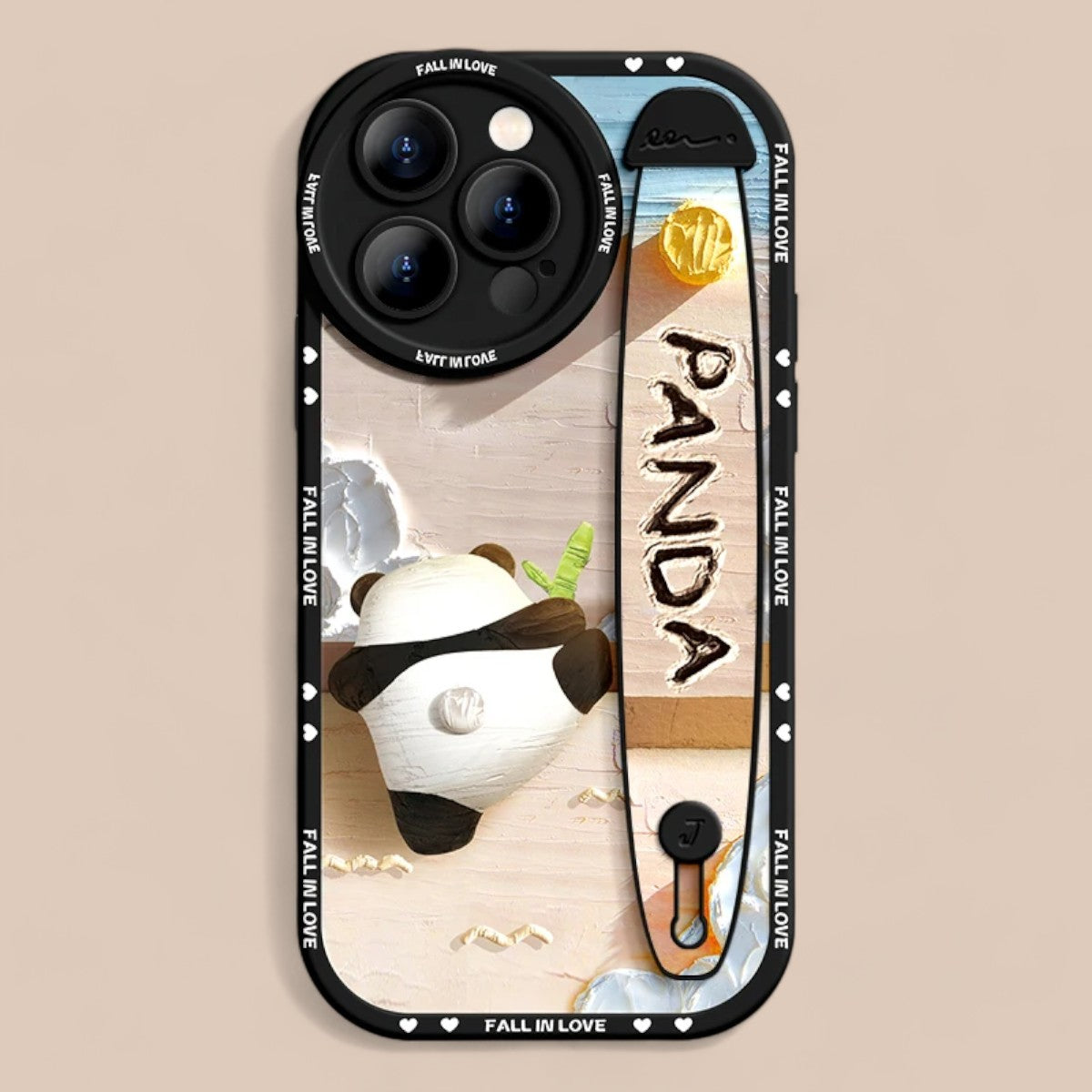 Panda Paradise Grip & Stand Case - I-the lalezar