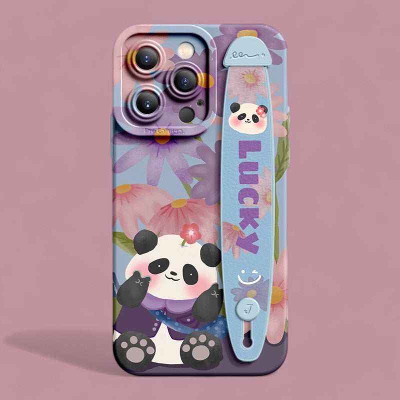 Panda Pals Silicone Grip & Stand Case-the lalezar