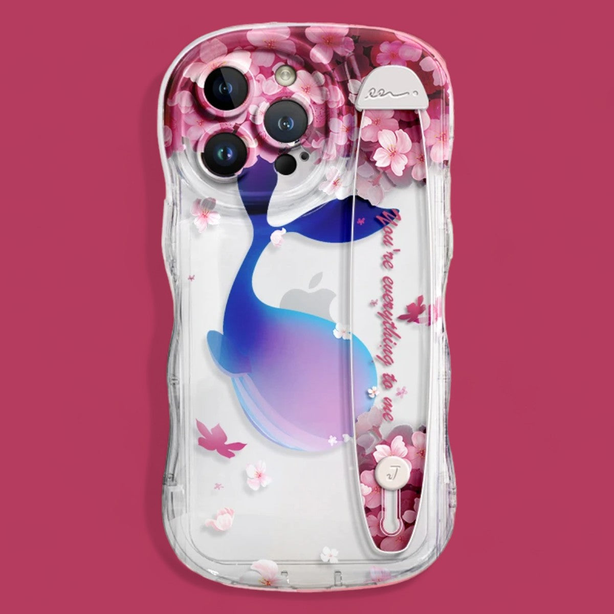 Chic Blossom Grip & Stand Case-the lalezar