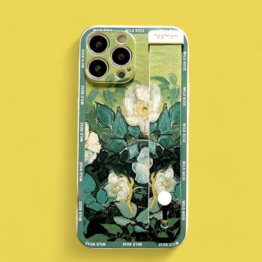 Ethereal Floral Elegance Grip & Stand Case-the lalezar