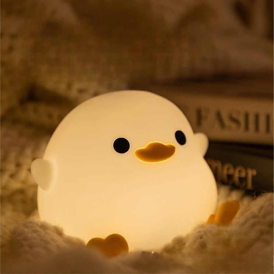 Lumina Quackles - The Cuddly Duck Night Lamp with Smart Timer-the lalezar