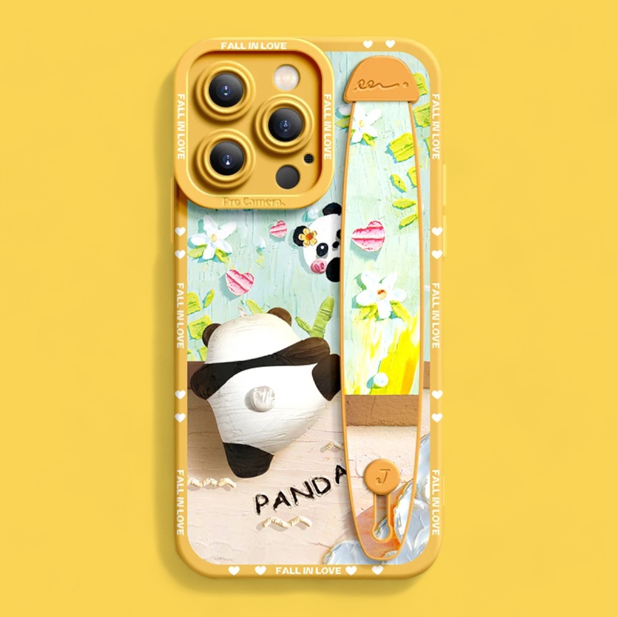 Panda Paradise Grip & Stand Case - II-the lalezar