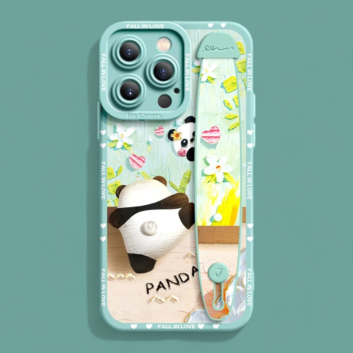 Panda Paradise Grip & Stand Case - II-the lalezar