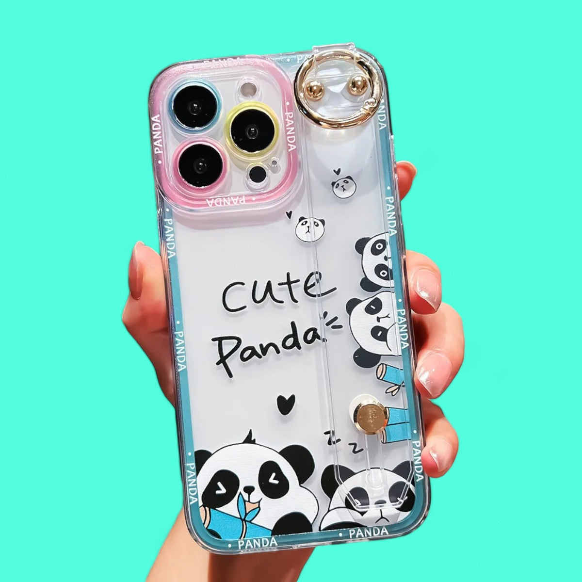 Panda Pop Grip & Stand Phone Cases-the lalezar