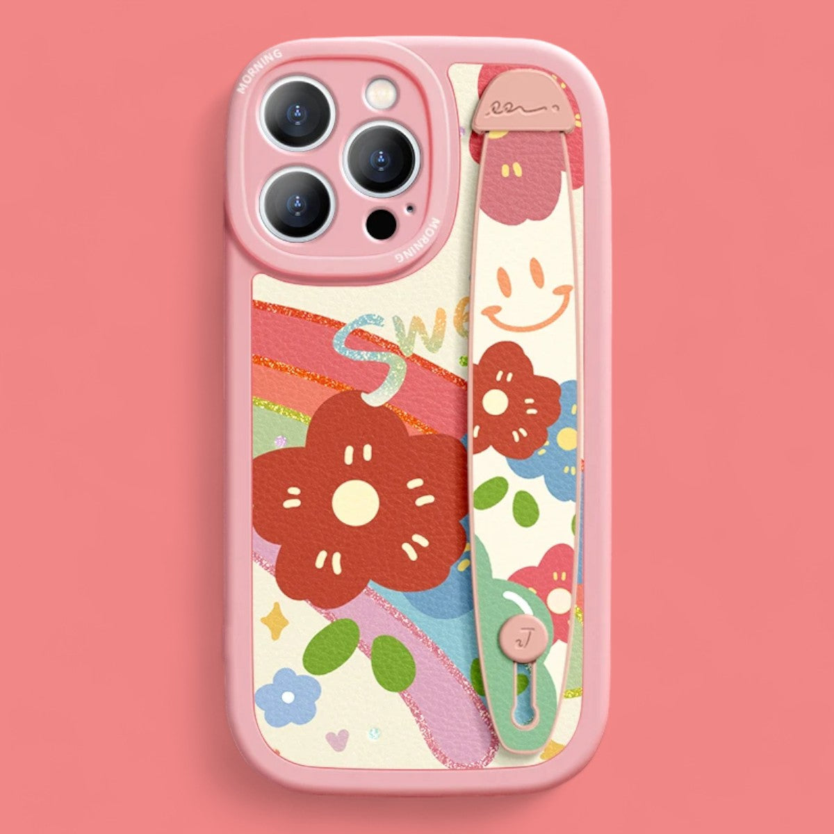 Bloom & Bliss Grip & Stand Phone Cases - Pink Series-the lalezar