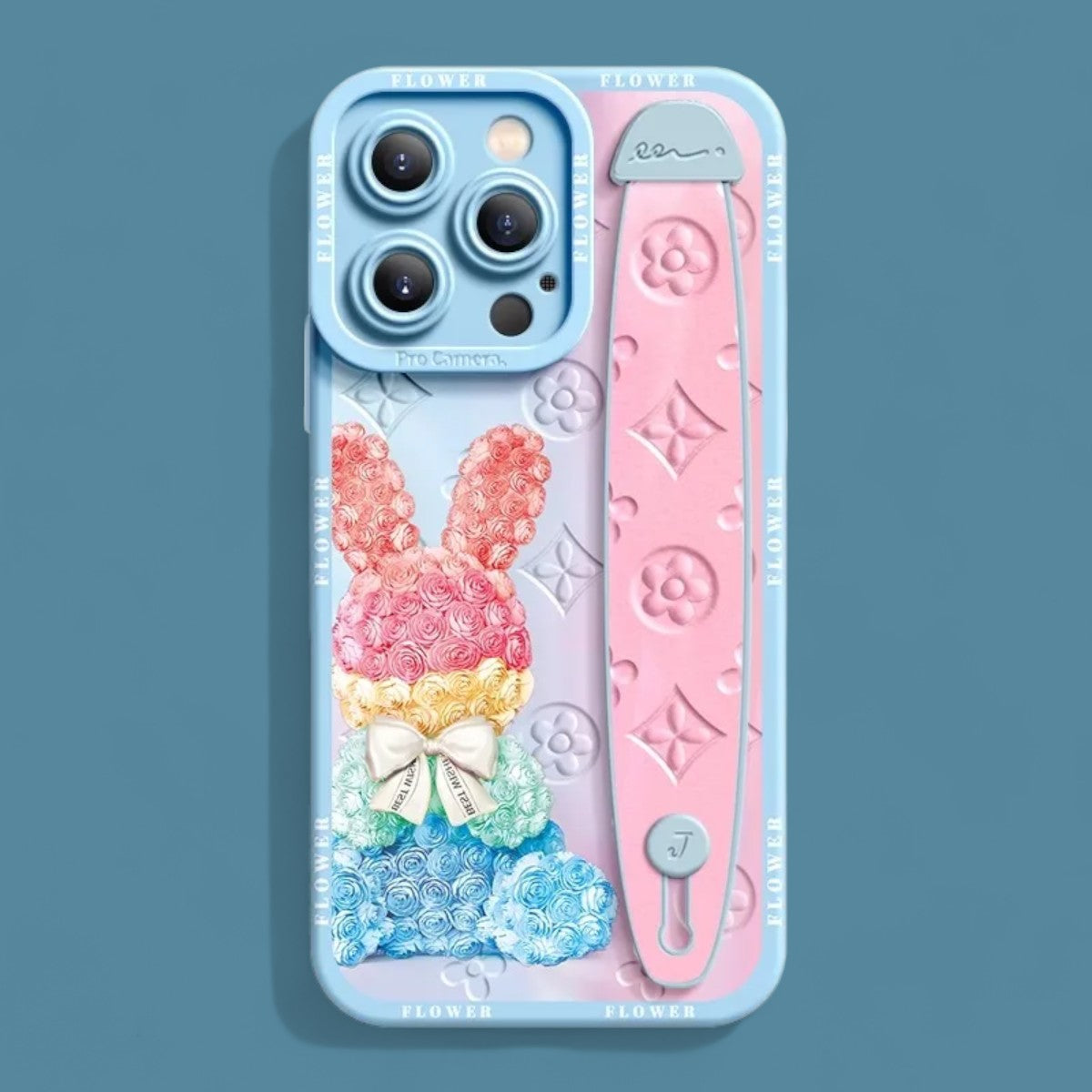 Springtime Bunny Grip & Stand Case - I-the lalezar