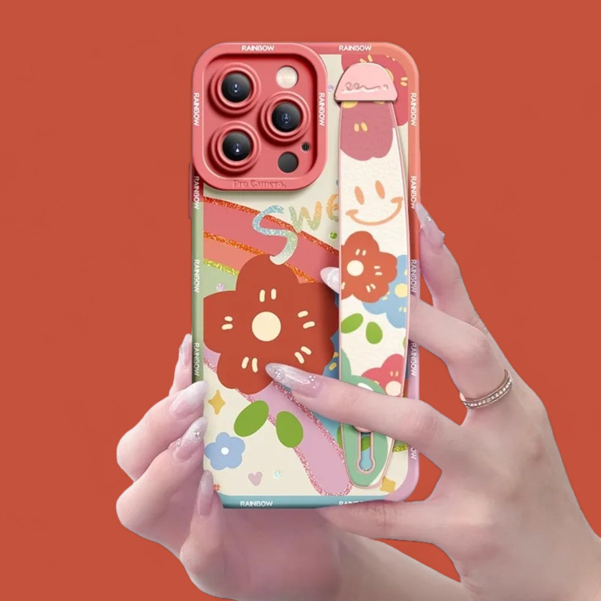 Bloom & Bliss Grip & Stand Phone Cases - Pink Series-the lalezar