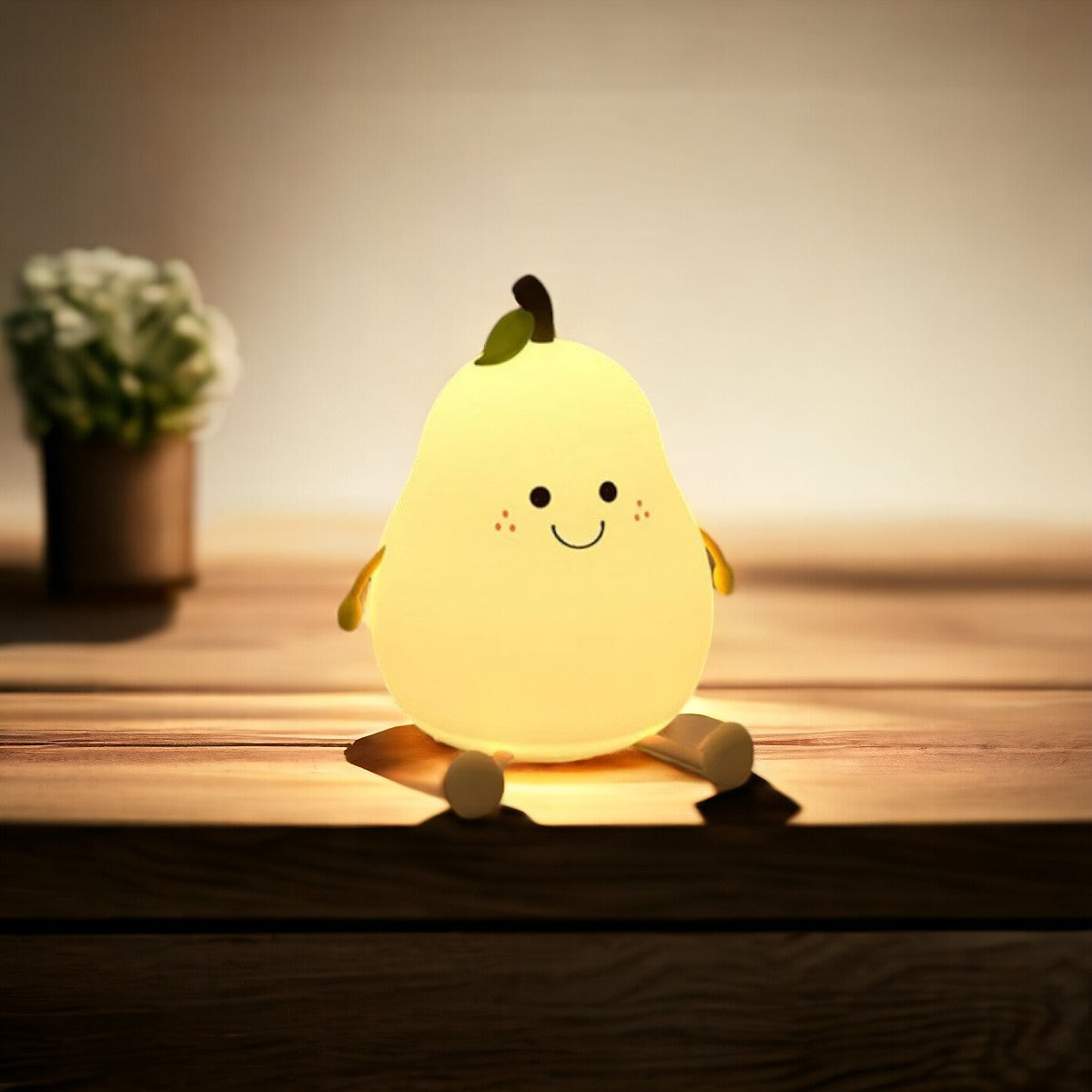 PerryGlow BrightPear - The Radiant Color-Changing Pear Night Light-the lalezar