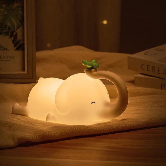 EllaFly Lumistand - The Multitasking Elephant Night Lamp-the lalezar