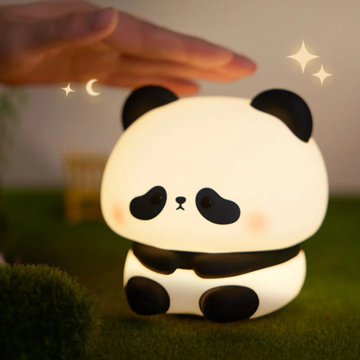 Panda SnoozeGlow - The Squishy Silicone Night Lamp-the lalezar