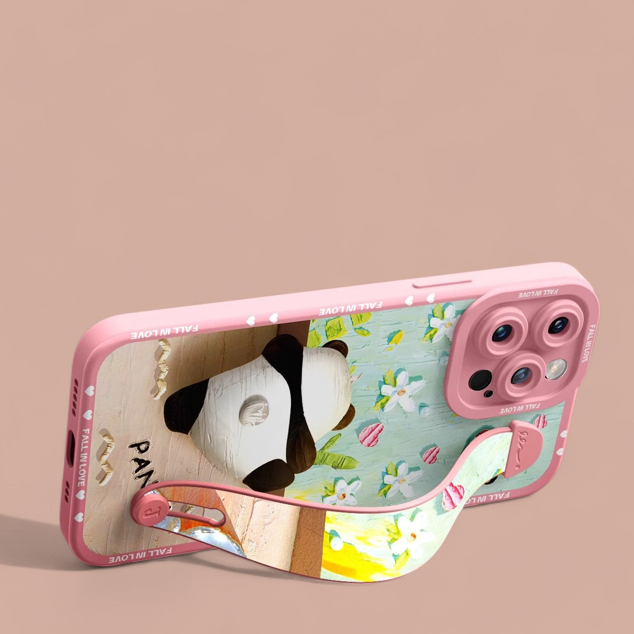 Panda Paradise Grip & Stand Case - II-the lalezar