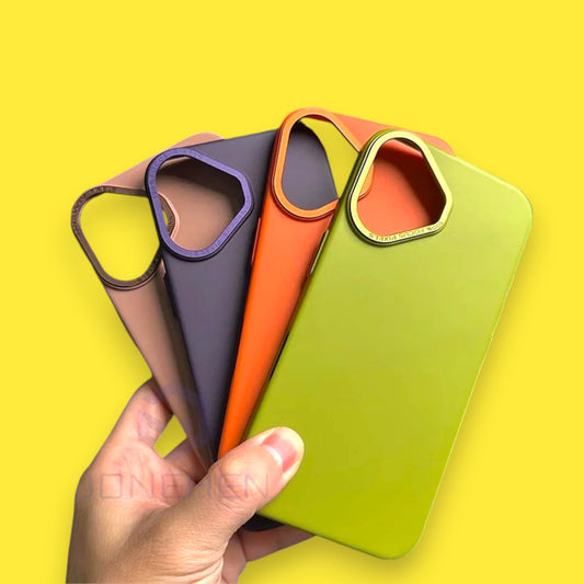 Aura Shield Slim iPhone Case – Vibrant Colors with Dustproof & Non-Slip Technology-the lalezar