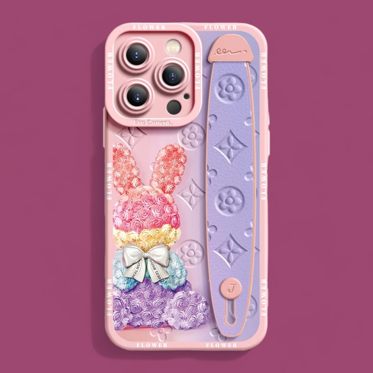 Springtime Bunny Grip & Stand Case - I-the lalezar