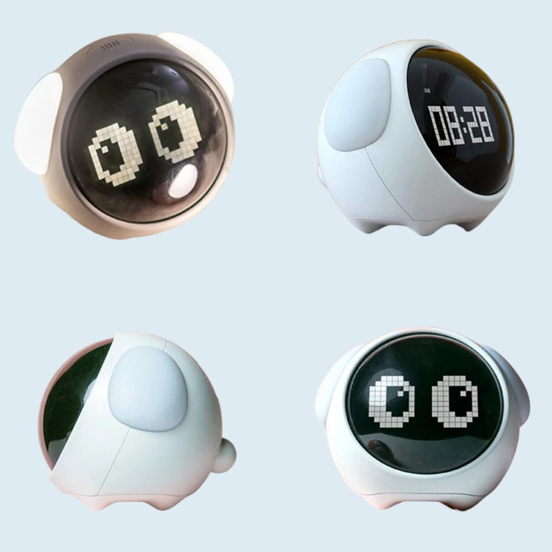 Expressive Emoji Alarm Clock – Wake Up to Smiles & Smarts!-the lalezar