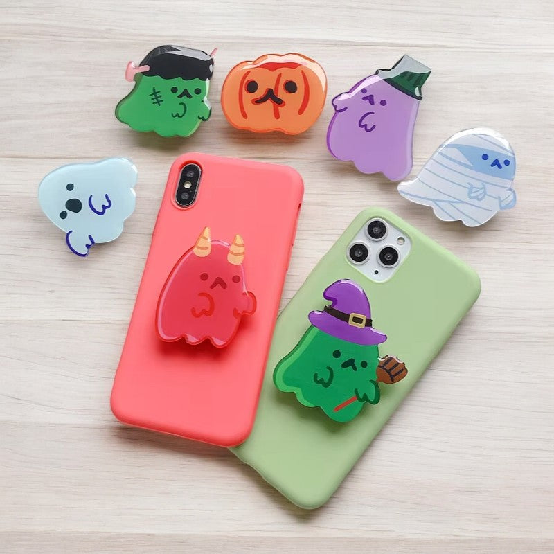 SpookySquad Halloween PopSocket Collection – Ghosts, Monsters, & More!-the lalezar