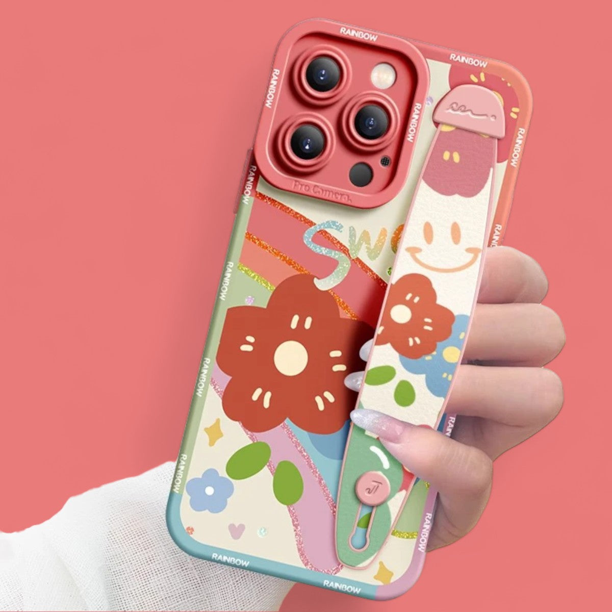 Bloom & Bliss Grip & Stand Phone Cases - Pink Series-the lalezar