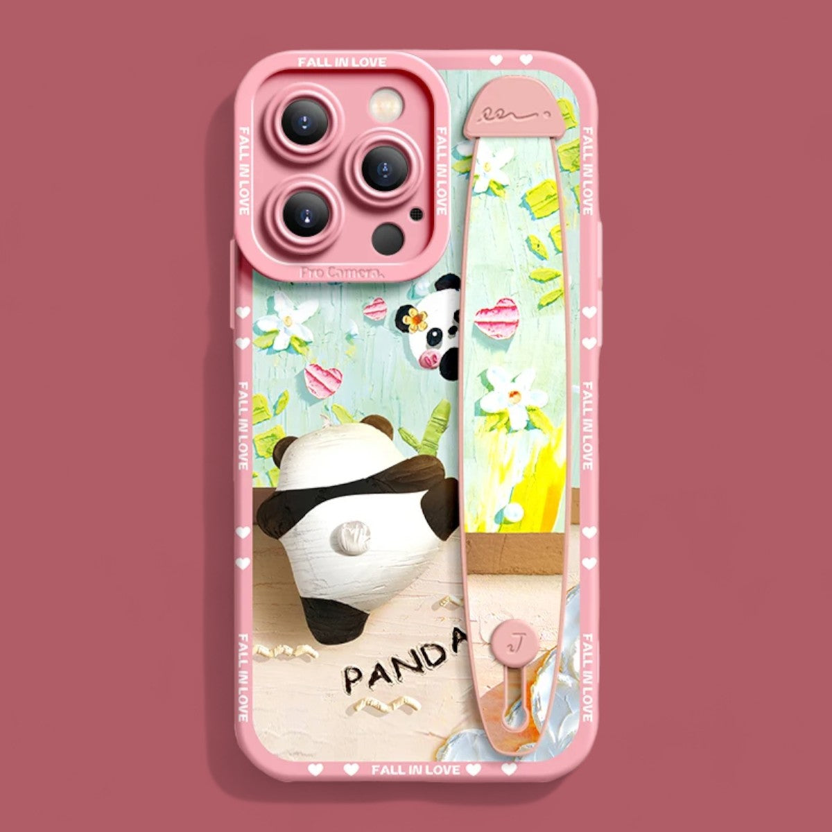 Panda Paradise Grip & Stand Case - II-the lalezar