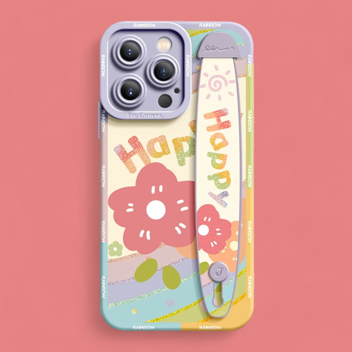 Bloom & Bliss Grip & Stand Phone Cases - Lilac Series-the lalezar