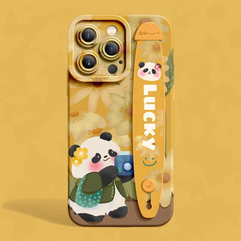 Panda Pals Silicone Grip & Stand Case-the lalezar