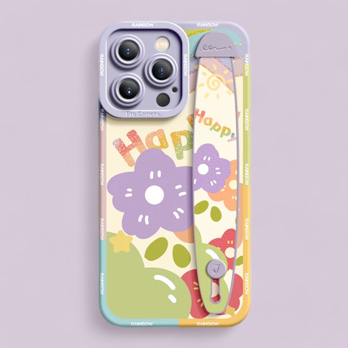 Bloom & Bliss Grip & Stand Phone Cases - Lilac Series-the lalezar