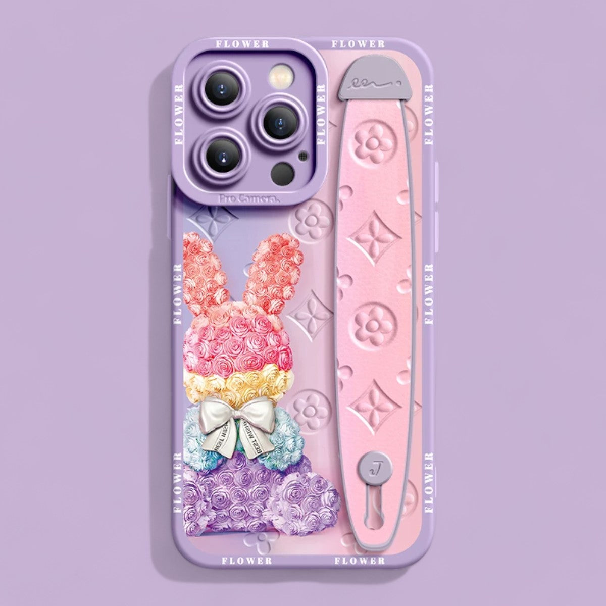 Springtime Bunny Grip & Stand Case - I-the lalezar